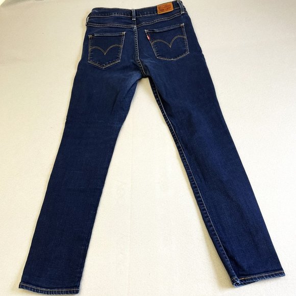 Vtg Levis Jeans Womens 29 Rare Upside Down Tag 311 Shaping Skinny Blue Denim - Picture 7 of 9